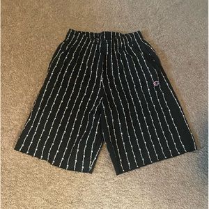 Black champion shorts